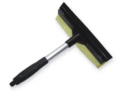stěrka na mytí oken s houbičkou a gum.lištou 21cm